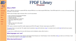 Desktop Screenshot of fpdf.org