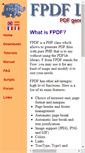 Mobile Screenshot of fpdf.org